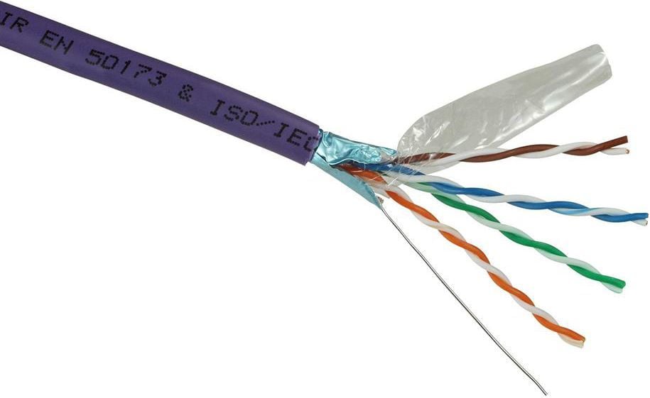 Kabllo rrjeti Solarix SXKD-5E-FTP-LSOH, Cat.5e FTP, 305m, e bardhë