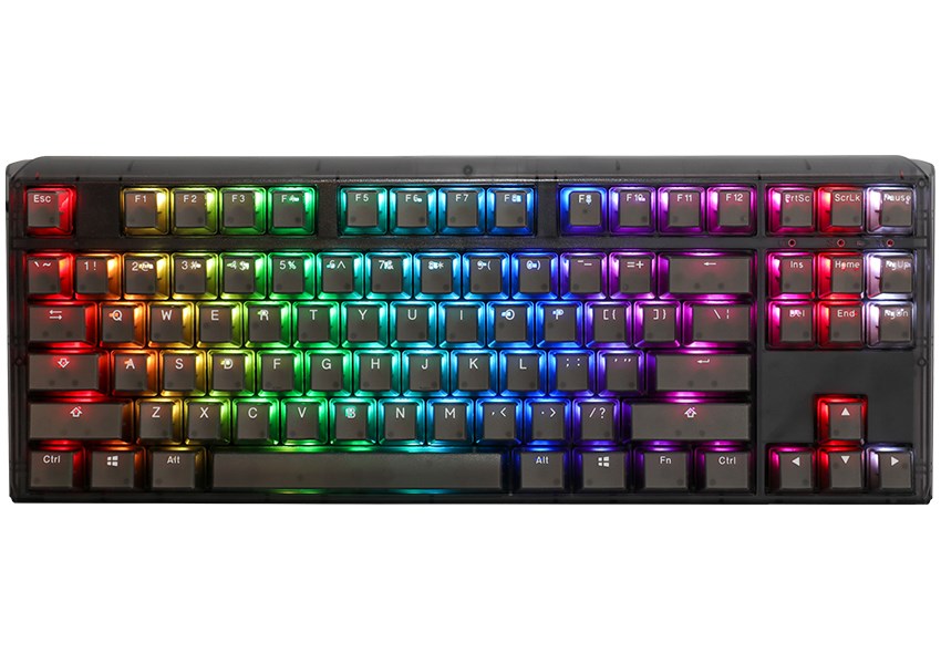 Tastierë gaming Ducky One 3 Aura, TKL 80%, MX-Brown, e zezë