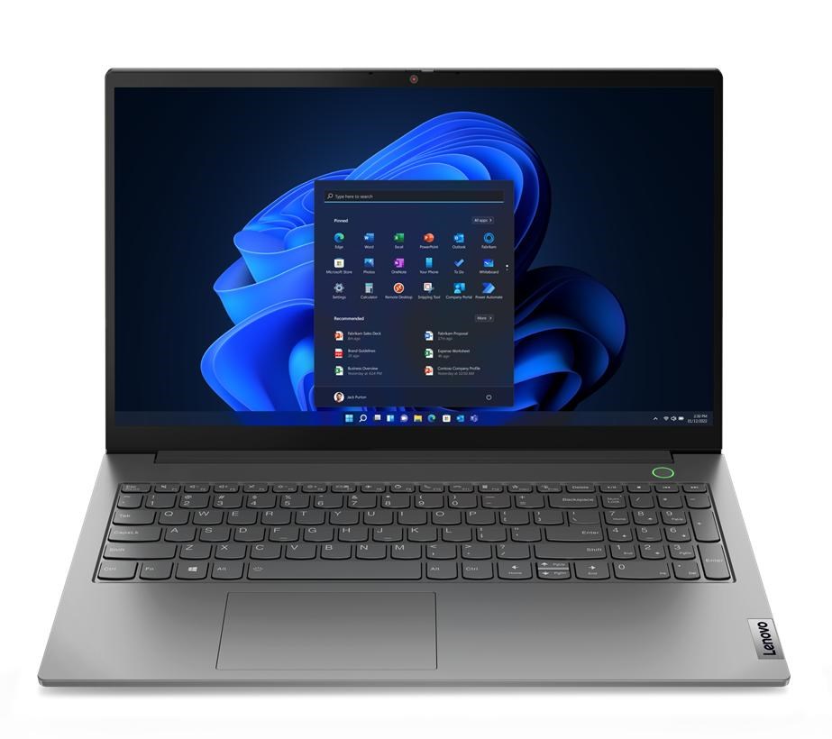 Laptop Lenovo ThinkBook 15, 15.6", Intel i7-1255U, 16 GB RAM, 512 GB SSD, i hirtë