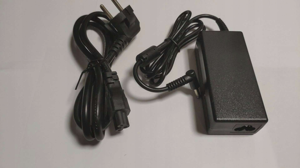 Adaptori karikues për laptop HP, 65W 19.5V 3.33A, me kabllo rryme, i zi