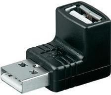 Përshtatës Manhattan USB - USB, i zi