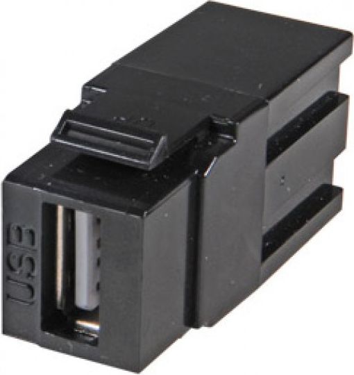 Adaptues Keystone USB Delock 17000485, USB 3.0 Type A në Type A, i zi