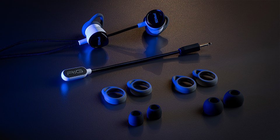 Kufje gaming Nacon RIG 200 HS, 3.5mm, me mikrofon, të zeza