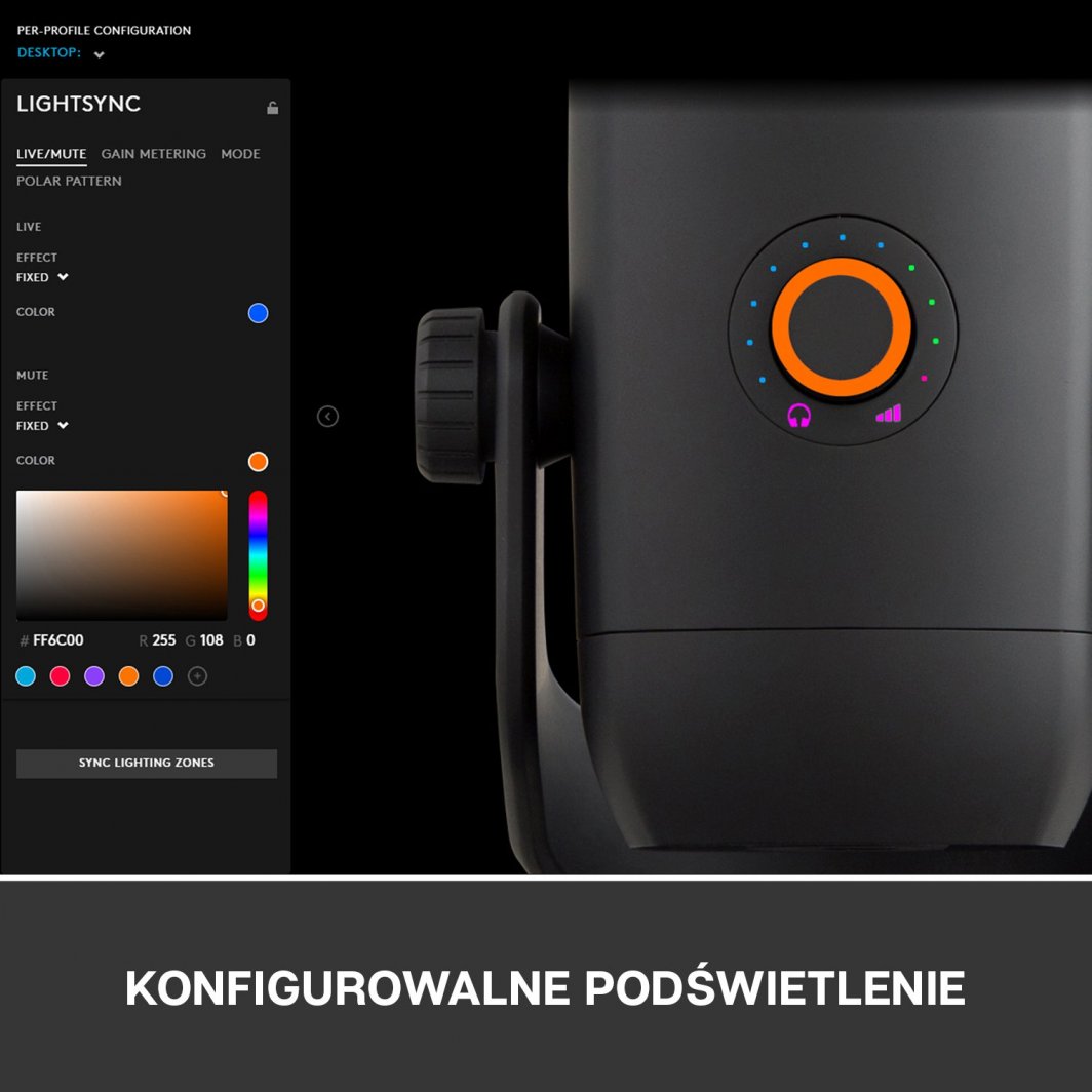 Mikrofon Blue Yeti X Pro, i zi