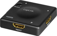 Nделач HDMI LogiLink 3x1, Full HD 1080p 60Hz, Мини, црна