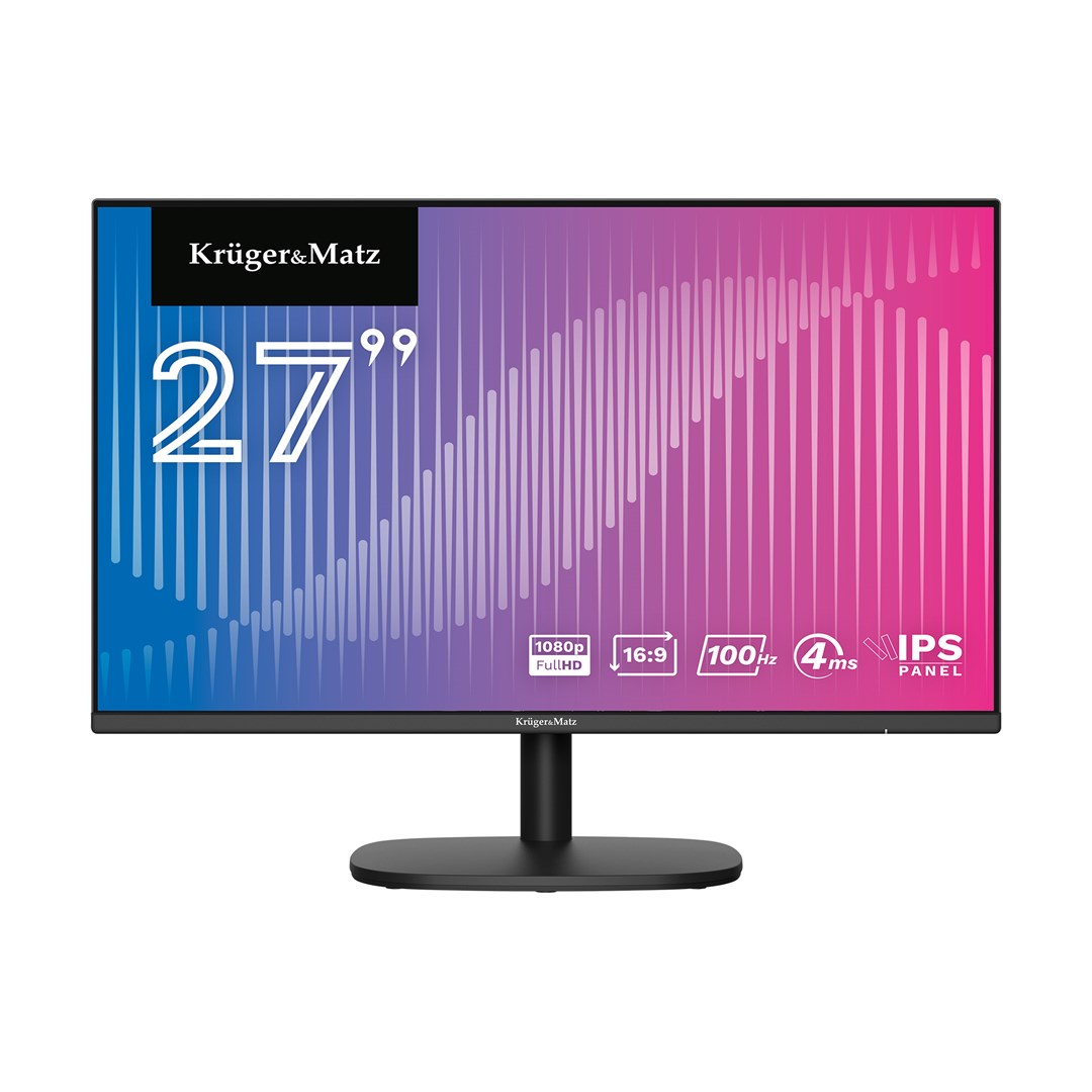 Monitor Kruger& Matz KM0199-M27, 27", 1920 x 1200, WUXGA, 100 Hz, i zi