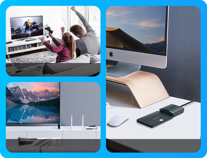 Kuti eksternale Ugreen USB 3.0 në SATA 2.5", e zezë