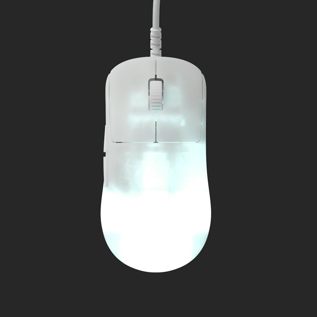 Maus Endgame Gear OP1 RGB, optik, 26000 DPI, i bardhë