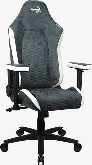 Karrige Aerocool Crown AeroSuede, Steel Blue​, e zezë/e bardhë