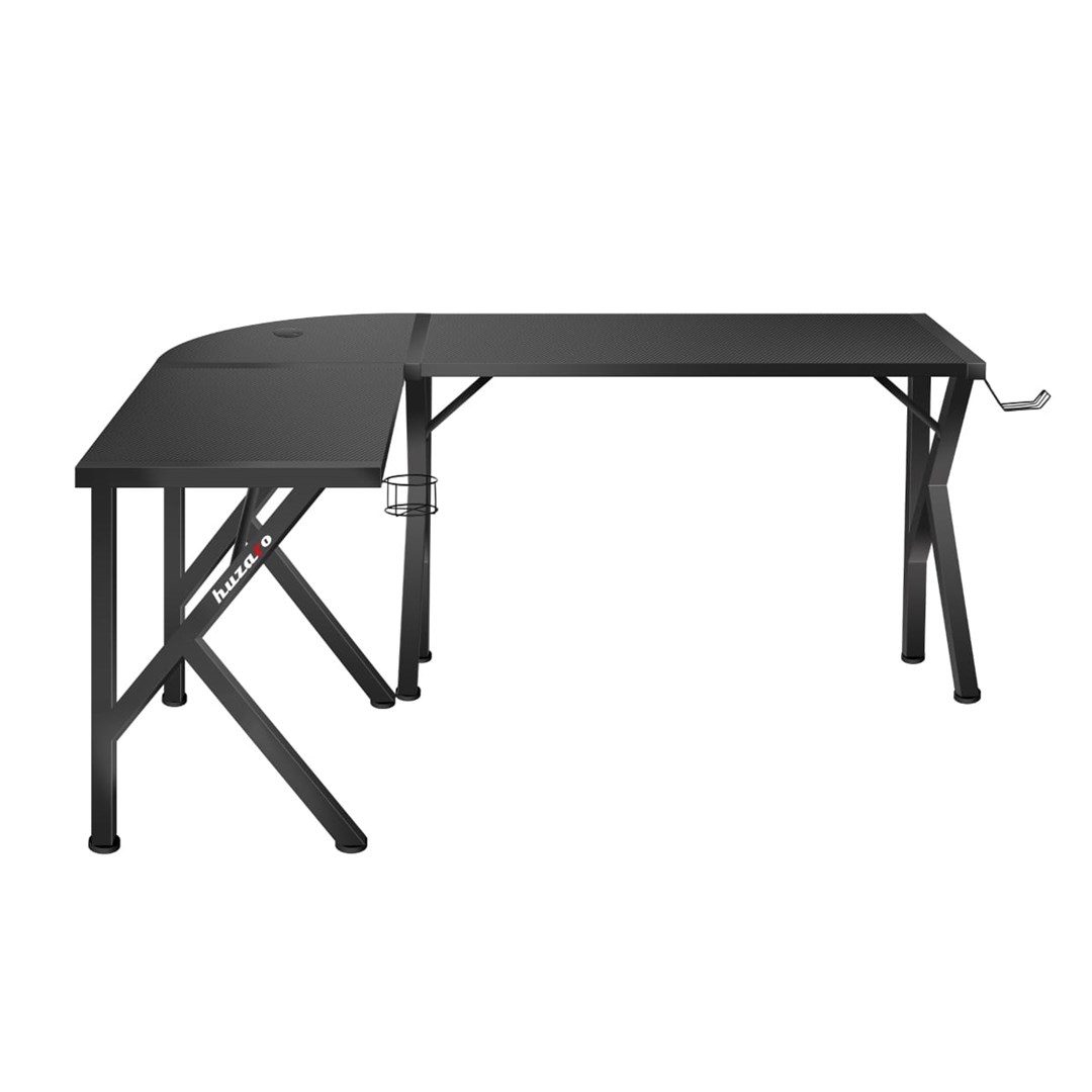 Tavolinë lojërash Huzaro Hero 6.3, 154x117 cm, e zezë