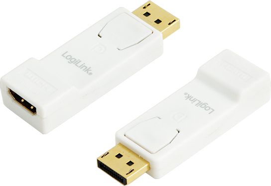 LogiLink DisplayPort 1.2 до HDMI адаптер, бел