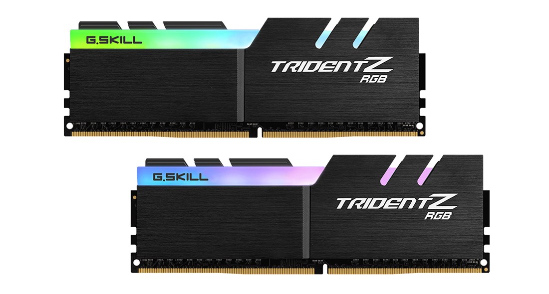 Memorie RAM G.Skill Trident Z RGB F4-4800C20D-32GTZR 32 GB (2 x 16 GB) DDR4 4800 MHz