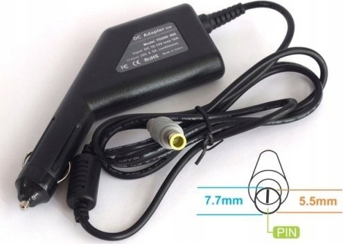 Adapter karikues makine Energy4U CA21, 20V 4.5A 90W, për laptop IBM Lenovo, i zi