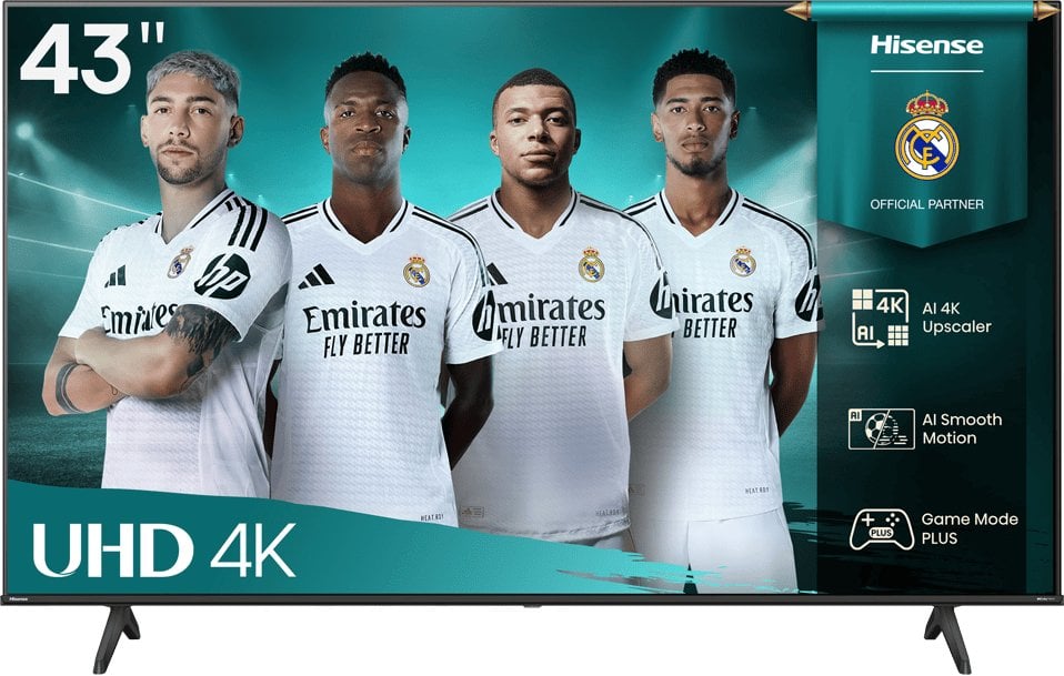 Televizor Hisense 43A6Q, 43", 4K Ultra HD Smart, i zi