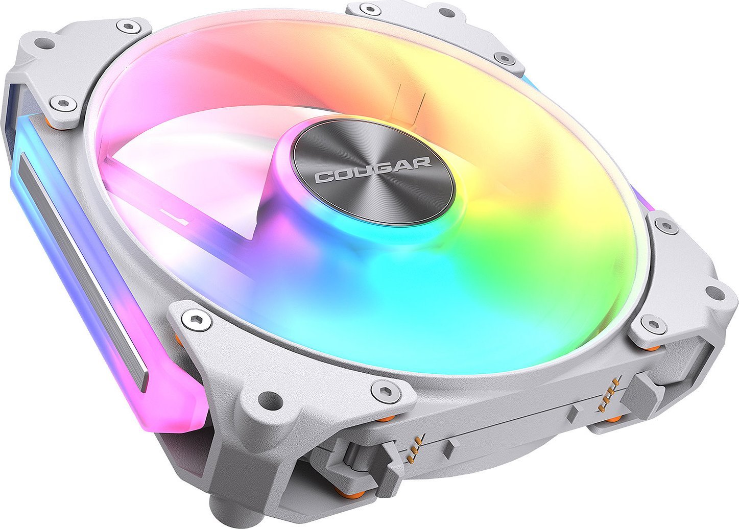 Ventilator kase COUGAR Apolar 120 ARGB, 120mm, set 3 copë, i bardhë