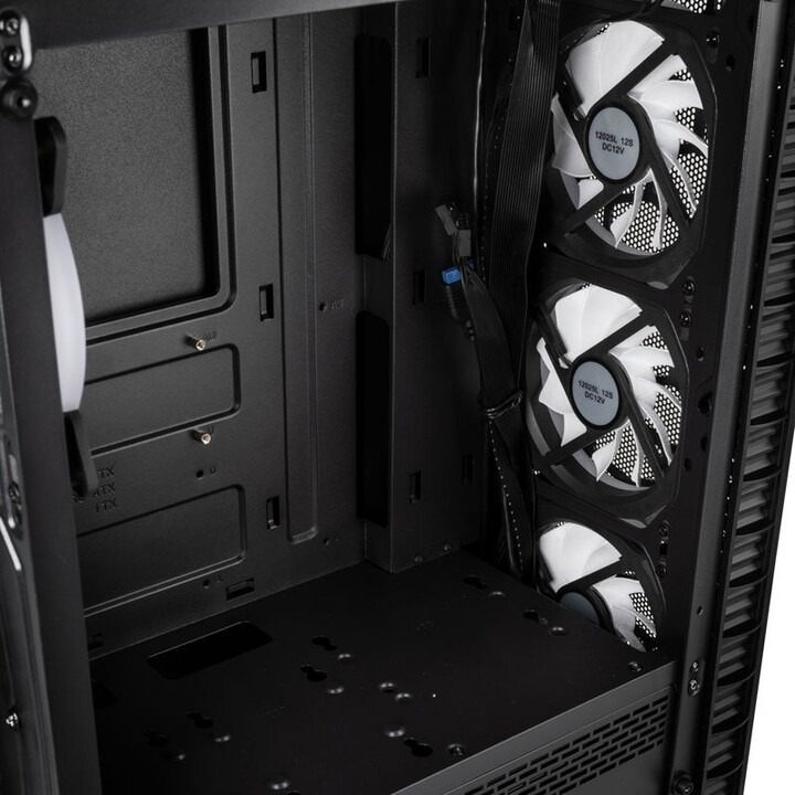 Kasë Kolink Observatory Lite Mesh RGB Mid Tower, e zezë