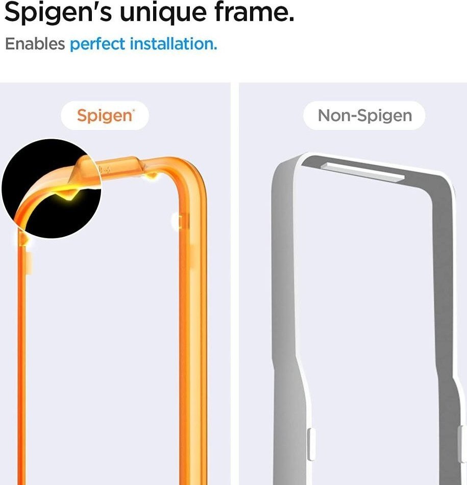 Mbrojtës ekrani Spigen AlignMaster, Galaxy A54 5G, xham i temperuar, 2 copë, transparent