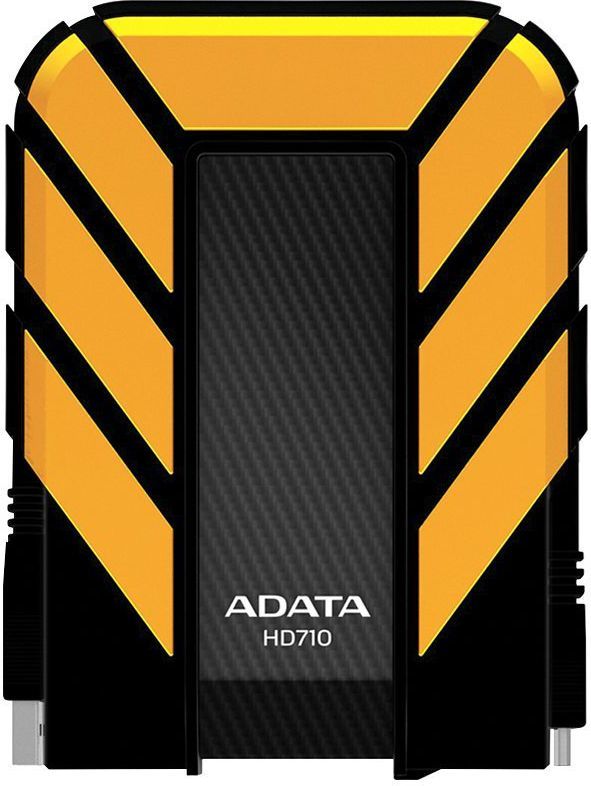 Adata HD710 Pro Надворешен Хард Диск, 2 TB, Жолт