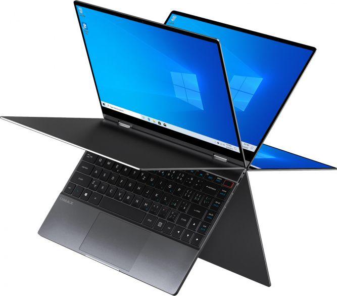Laptop Umax VisionBook 13Wr Flex, 13.3 ", Intel Celeron N4020, 4 GB RAM, Intel UHD 600, 128GB SSD, Windows 10 Pro, i zi