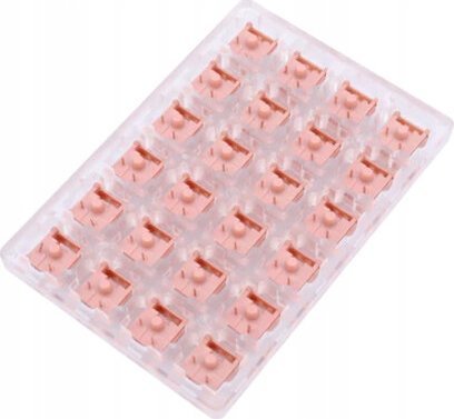 Swiçe mekanikë Redragon A113 QL Bullet, set 24 copë, 3 pin, transparent