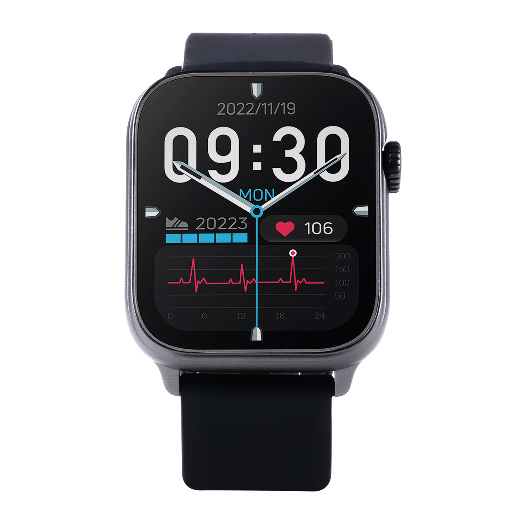 Orë Vivax Life Fit 3,1.83”, e zezë