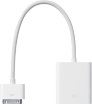 Përshtatës Apple 30-pin në VGA, i bardhë