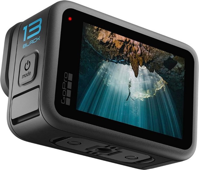 Kамера за акција GoPro Hero 13, 5.3K, водоотпорна, црна