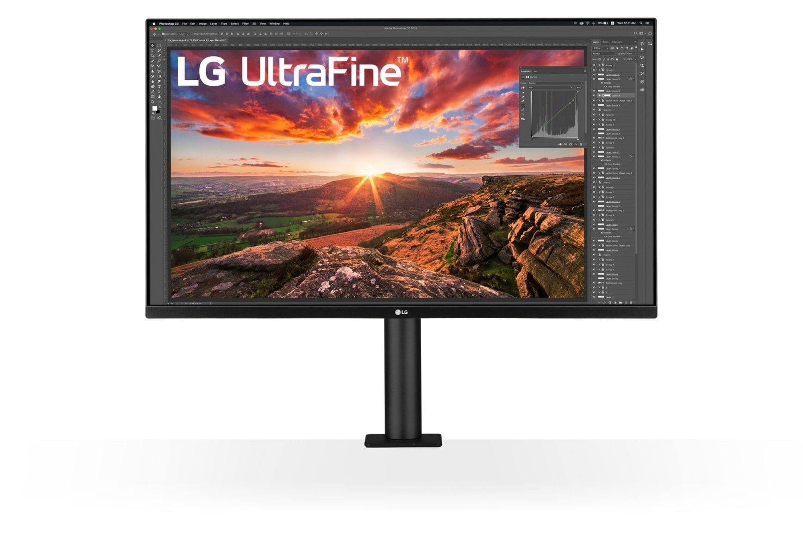 Monitor LG 32UN880P-B, 32", 3840 x 2160, 4K Ultra HD, 60 Hz, i zi