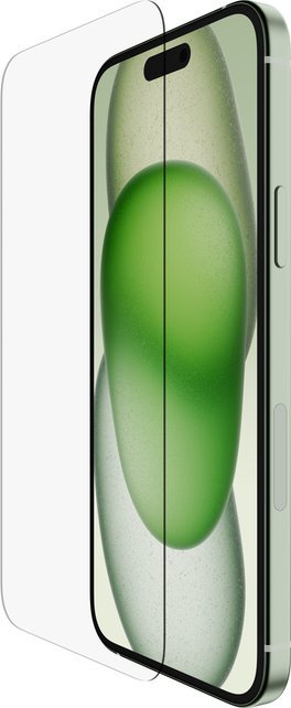 Mаска за екран Belkin ScreenForce Clear за iPhone 16 Plus, калено стакло, проѕирно