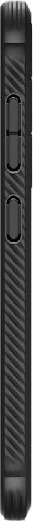 Mbulesë Spigen Rugged Armor për Samsung Galaxy S24, TPU, mat, e zezë