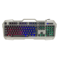 Tastierë White Shark Viking 2 GK1624, e argjendtë/zezë