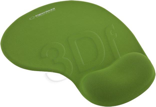 Mbështetëse dore me xhel Esperanza EA137G, 23x19 cm, e gjelbër