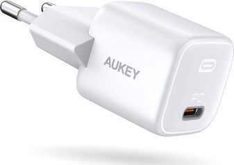 Karikues Aukey PA-B1 1x USB-C 3 A (PA-B1), i bardhë