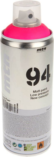 Спреј боја Montana MTN 94, 400ml, флуоресцентна фуксија