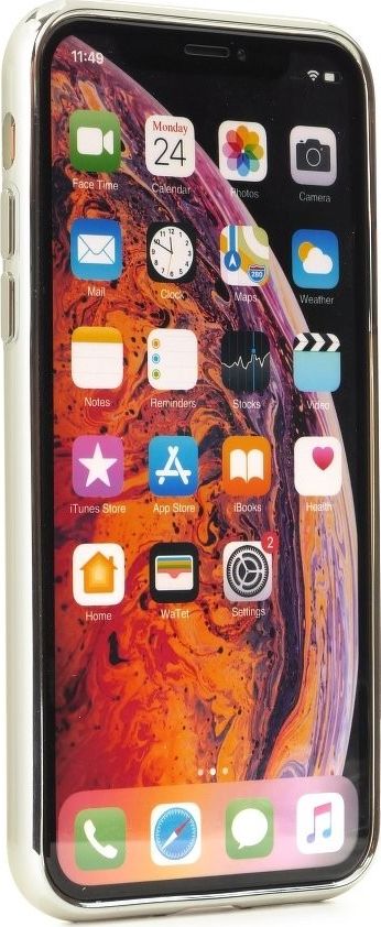 Mbulesë telefoni Adidas Originals Molded Hard Cover, për Galaxy S9 Plus, silver clear