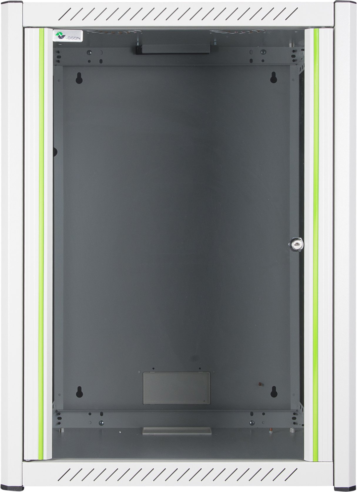 Kabinet rack muri Lanview RWP16U56WH, 16U, metalik, i bardhë