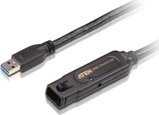 USB продолжен кабел ATEN UE3315A, USB 3.2 Gen 1, 15 m, црн