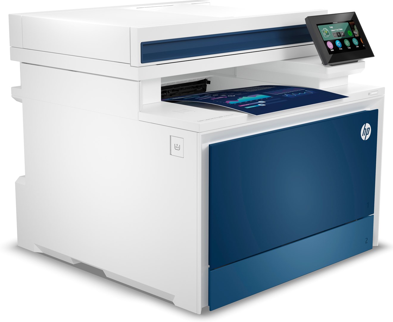 Printer multifunksional HP Color LaserJet Pro MFP 4302fdn, 33 ppm, i kaltër/i bardhë