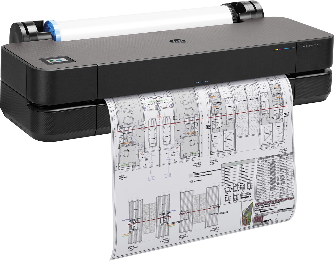 Printer HP DesignJet T250, A1, 2400x1200 dpi, i zi