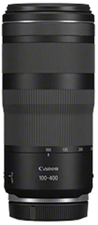 Објектив Canon RF 100-400mm F5.6-8 IS USM, телеобјектив со зум, стабилизација на слика, црн