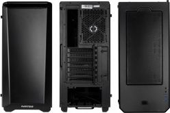 Kasa kompjuteri Phanteks Eclipse P400 PH-EC416PTG-BK, ATX Mid Tower, xham i temperuar, e zezë satin