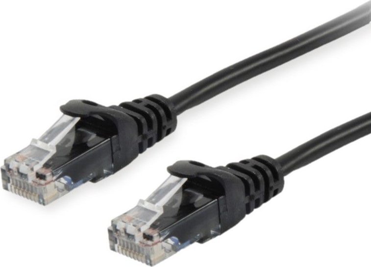 Kabllo rrjeti Equip Patch Cable Cat6A U UTP, 10m, e zezë