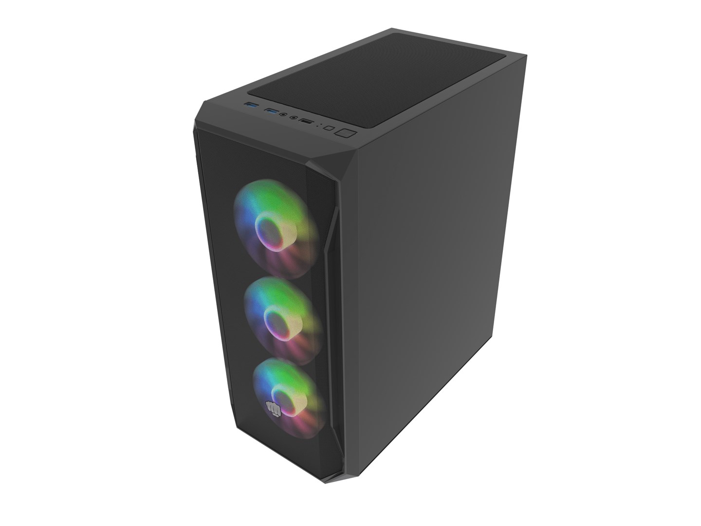 Kasë Fury Shobo SH4F RGB, ATX, e zezë