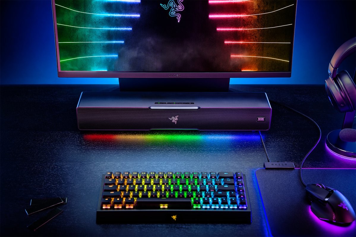 Soundbar RAZER Leviathan V2, 65W, THX Spatial Audio, Bluetooth 5.2, i zi