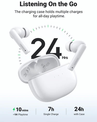 Dëgjuese UGREEN HiTune T3, të bardha