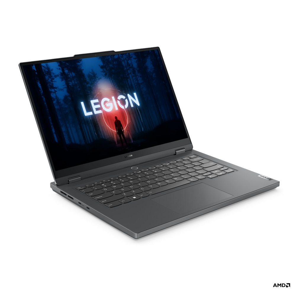 Laptop Lenovo Legion Slim 5 14APH8, 14\", AMD Ryzen 7-7840HS, 32GB RAM, 1TB SSD NVIDIA GeForxe RTX 4060, сив