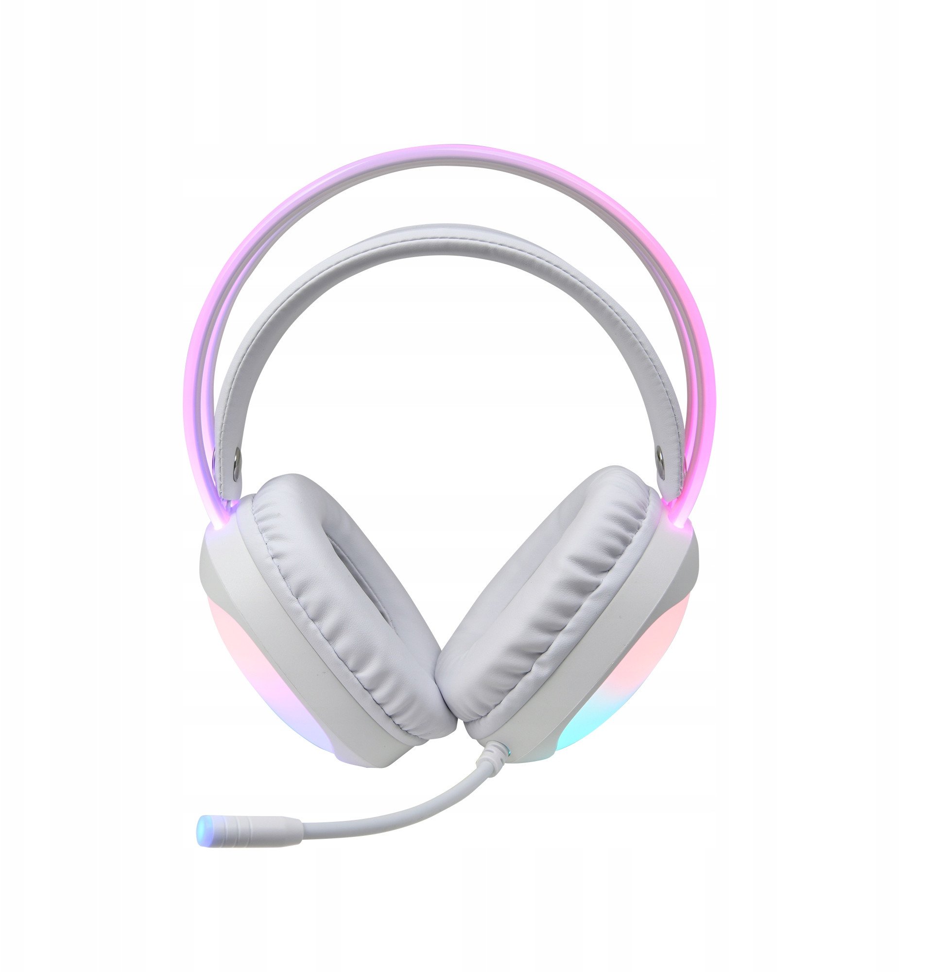 Слушалки гејминг Marvo HG8959, RGB, транспарентни