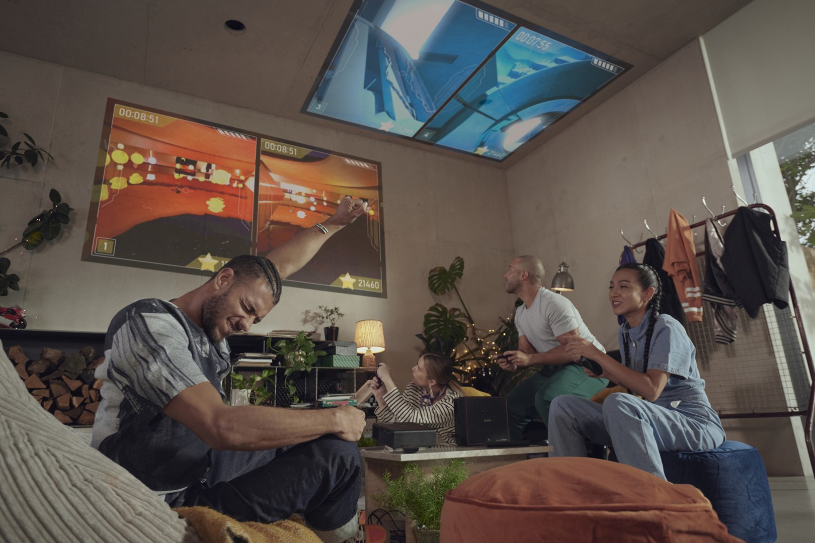 Projektor Epson EF-11, Full HD, 1000 lumens, 3LCD, i zi