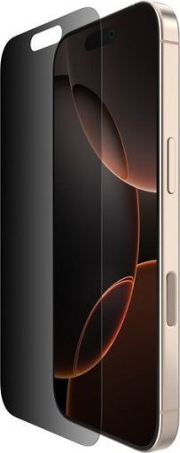 Mbrojtës ekrani Belkin InvisiGlass Privacy për iPhone 16 Pro, xham i fortë, filtër privatësie, transparent