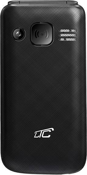 Telefoni me kapak Maxcom LTC MOB30, butona të mëdhenj, tast SOS, i zi